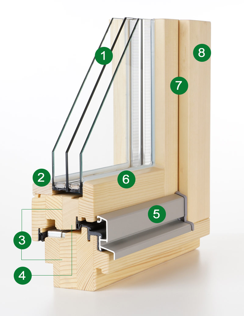 Holzfenster Hegerl Comfort-IV92