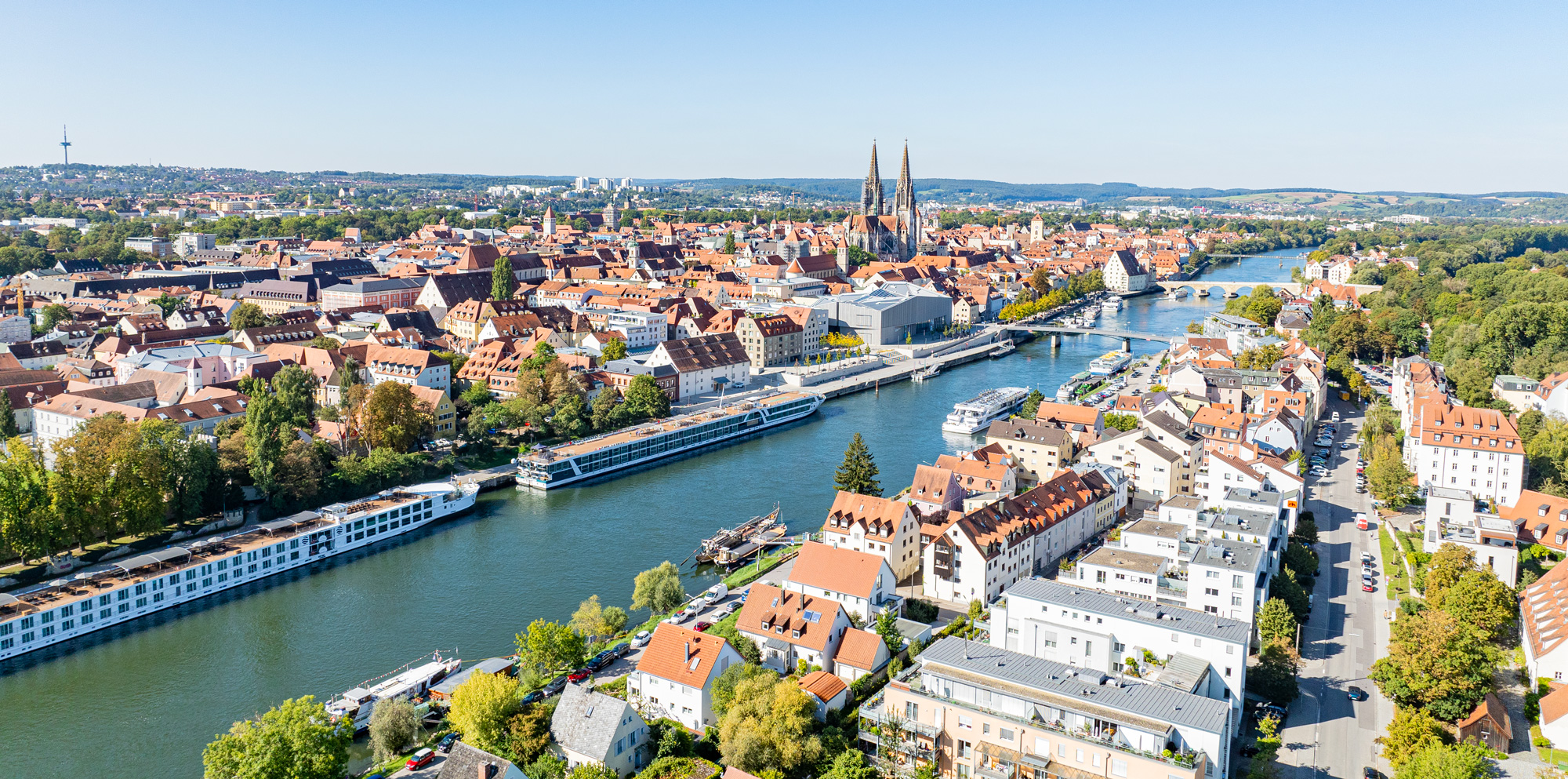 Referenzen Drohnenaufnahme Regensburg